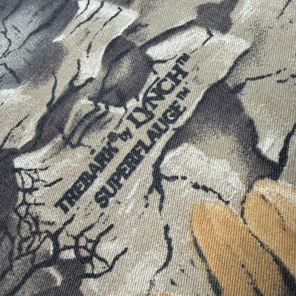Vintage Trebark Lynch Superflauge Camo Shirt Mens LG Button Down Hunting Cotton - Picture 5 of 8